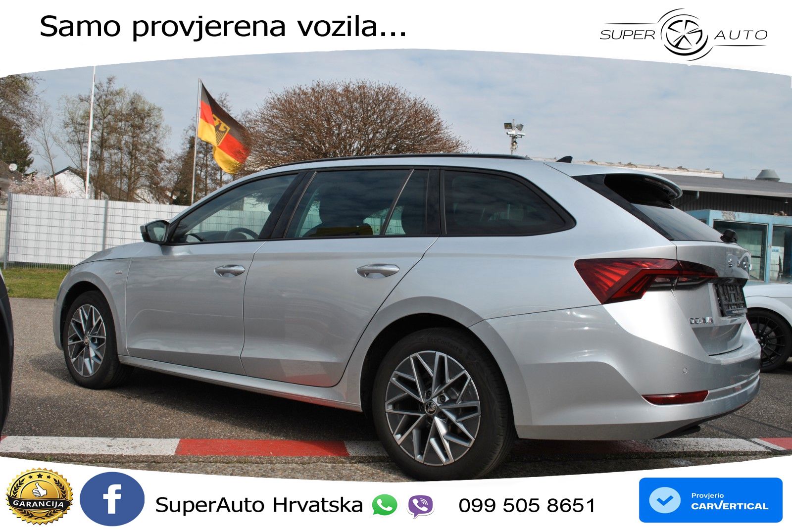 Škoda Octavia Combi 2.0 TDI (150 KS) DSG LED+GR SJED+ACC