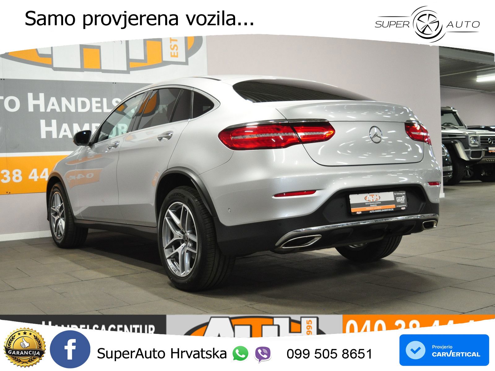 Mercedes GLC Coupe 250 (211 KS) 4MATIC G-TRONIC AMG ZRAČNI+ACC+GR SJED+360+PANO