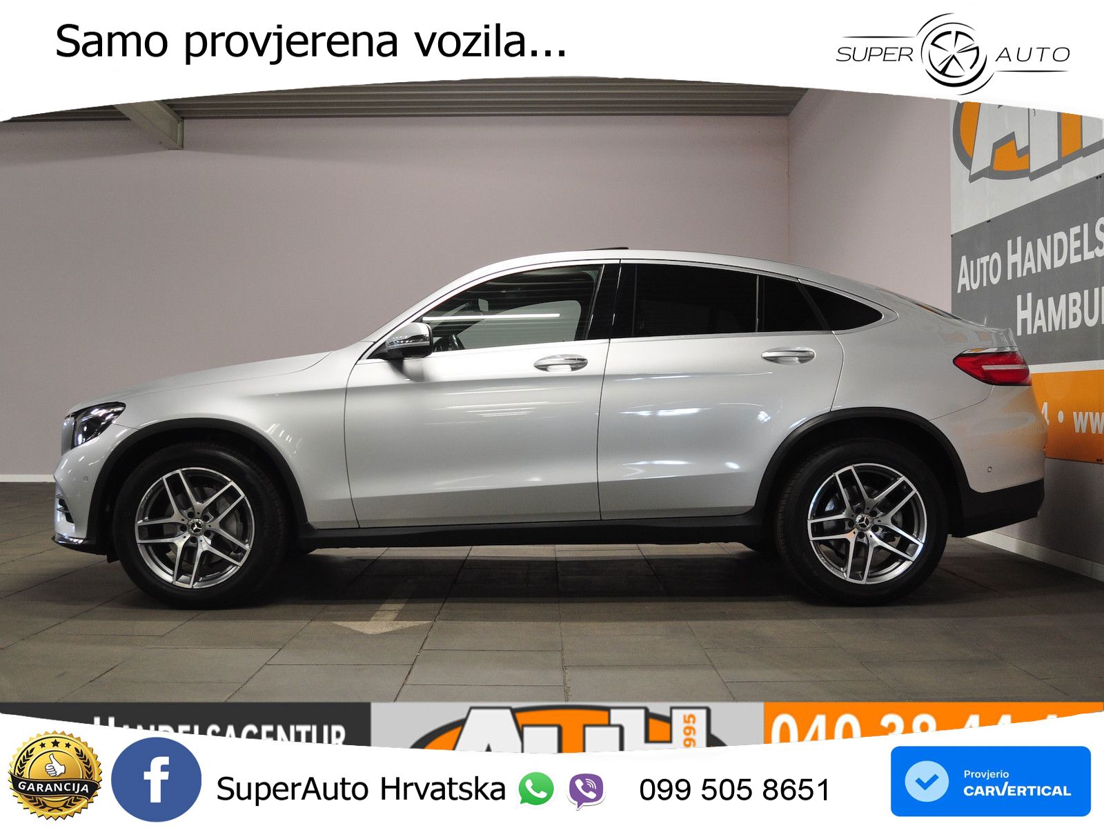 Mercedes GLC Coupe 250 (211 KS) 4MATIC G-TRONIC AMG ZRAČNI+ACC+GR SJED+360+PANO