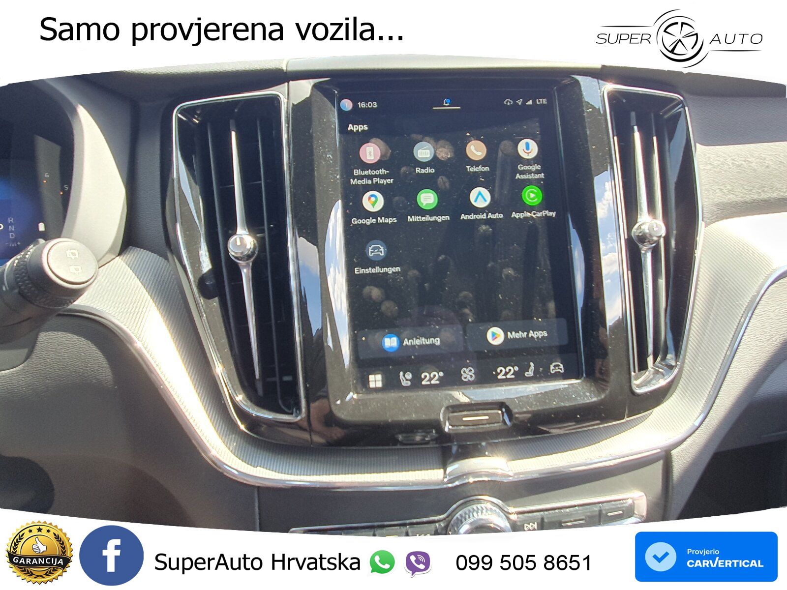 Volvo XC60 B4 Diesel FWD Geartronic LED+GR SJED+ACC