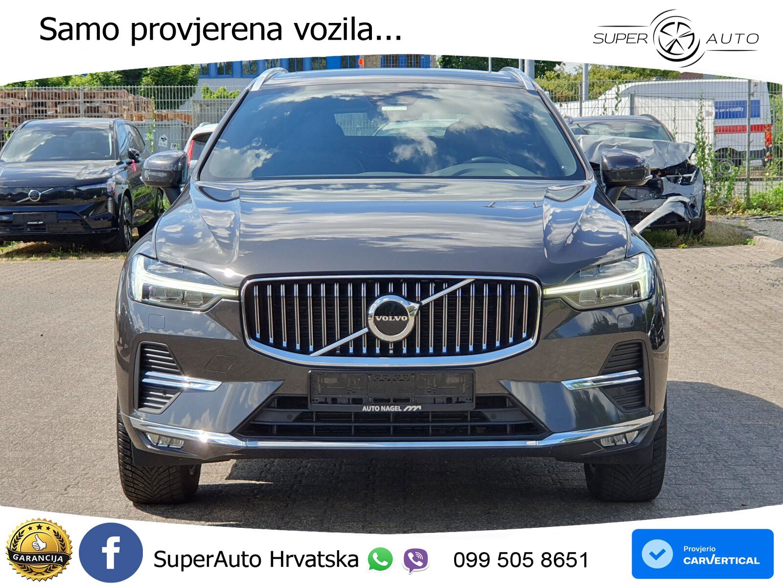 Volvo XC60 B4 Diesel FWD Geartronic LED+GR SJED+ACC