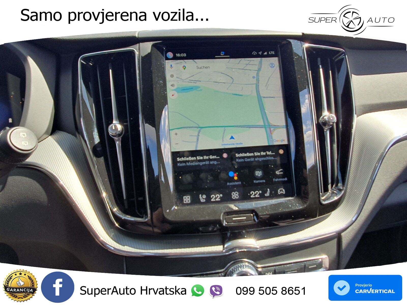 Volvo XC60 B4 Diesel FWD Geartronic LED+GR SJED+ACC