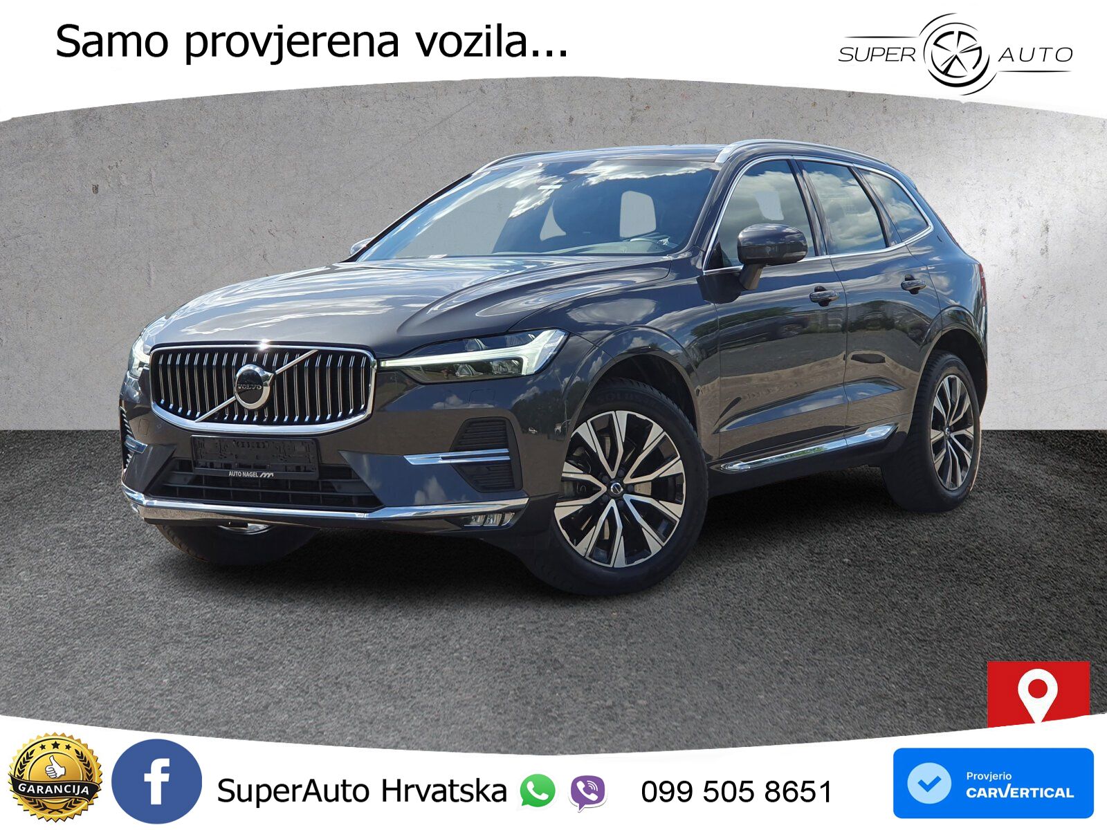 Volvo XC60 B4 Diesel FWD Geartronic LED+GR SJED+ACC