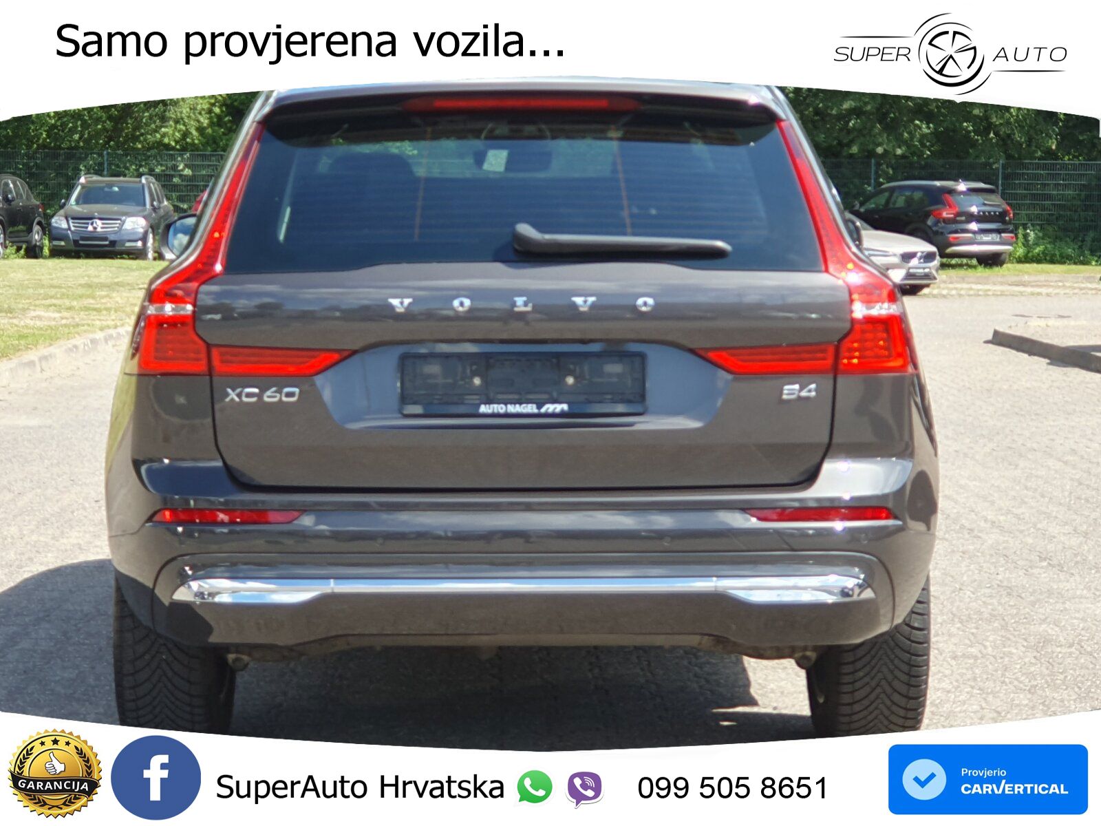 Volvo XC60 B4 Diesel FWD Geartronic LED+GR SJED+ACC