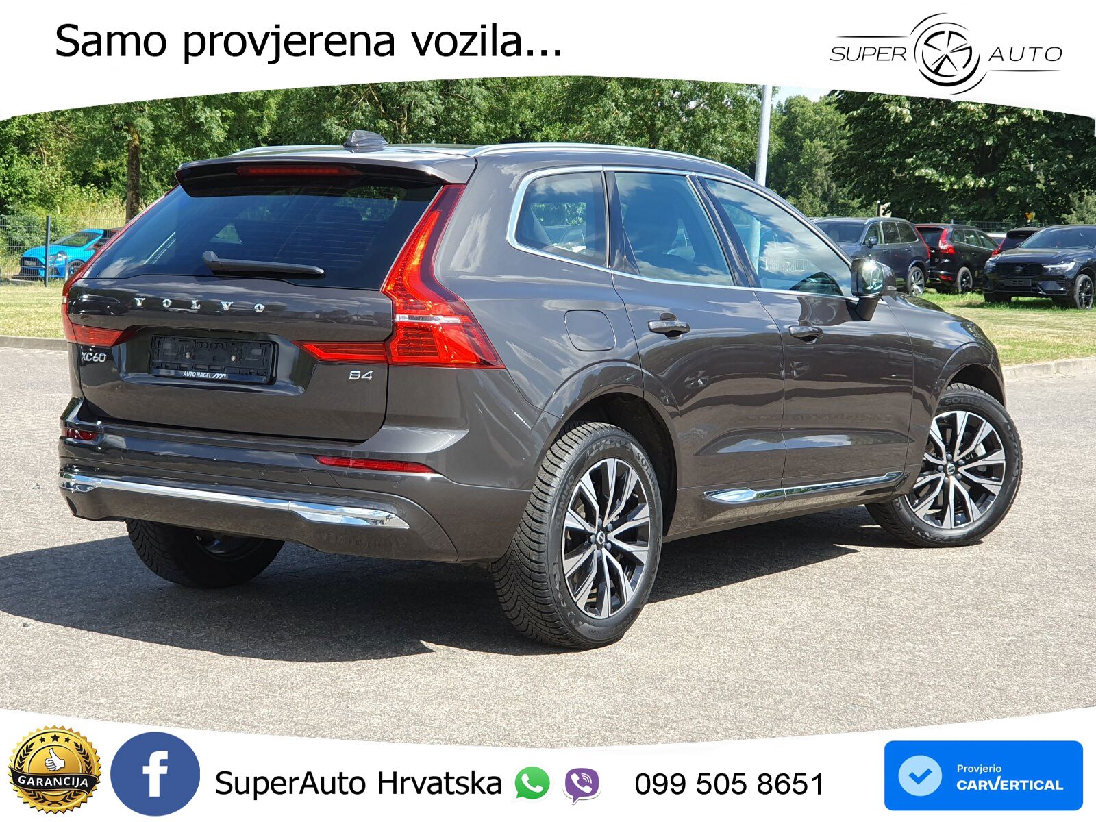 Volvo XC60 B4 Diesel FWD Geartronic LED+GR SJED+ACC
