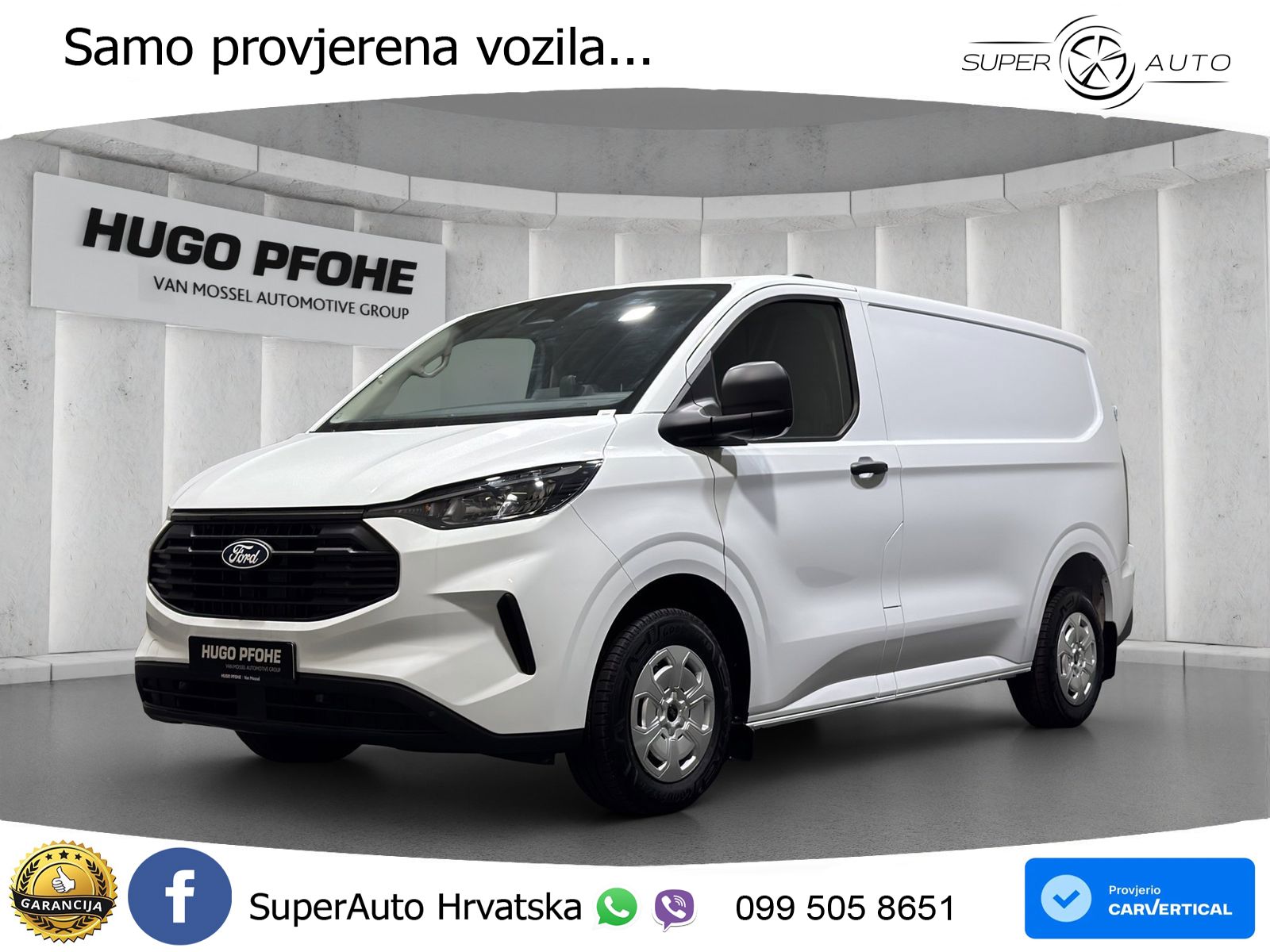 Ford Transit Custom Kastenwagen Trend 320 L1 2.0L Eco 170 KS