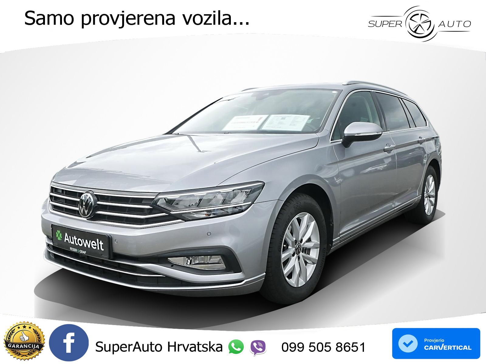 Volkswagen Passat Variant 2.0 TDI (150 KS) DSG Business LED+GR SJED+ACC