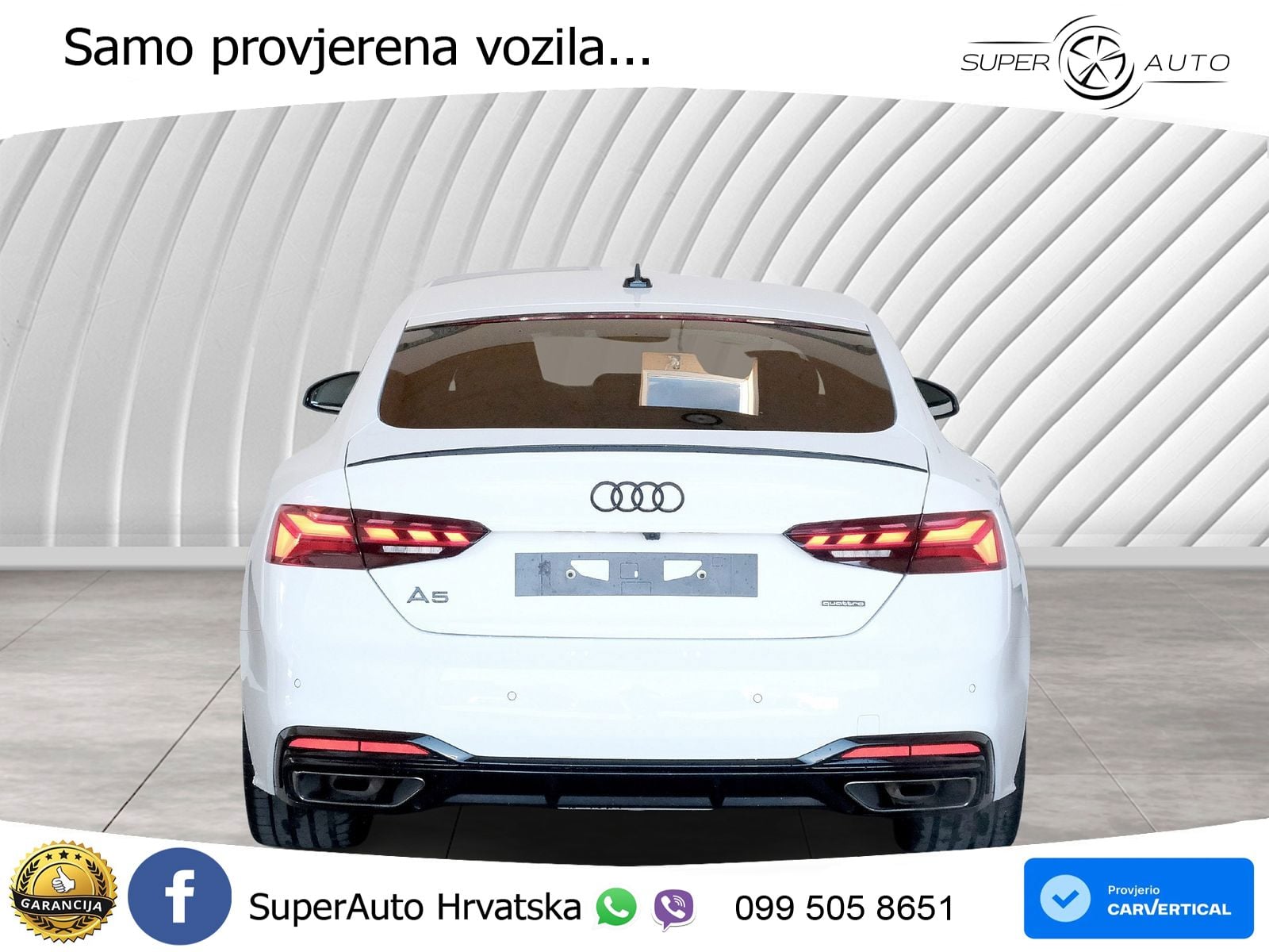 Audi A5 Sportback 45 TFSI (265 KS) quattro S tronic S line MATRIX+GR SJED+KAM