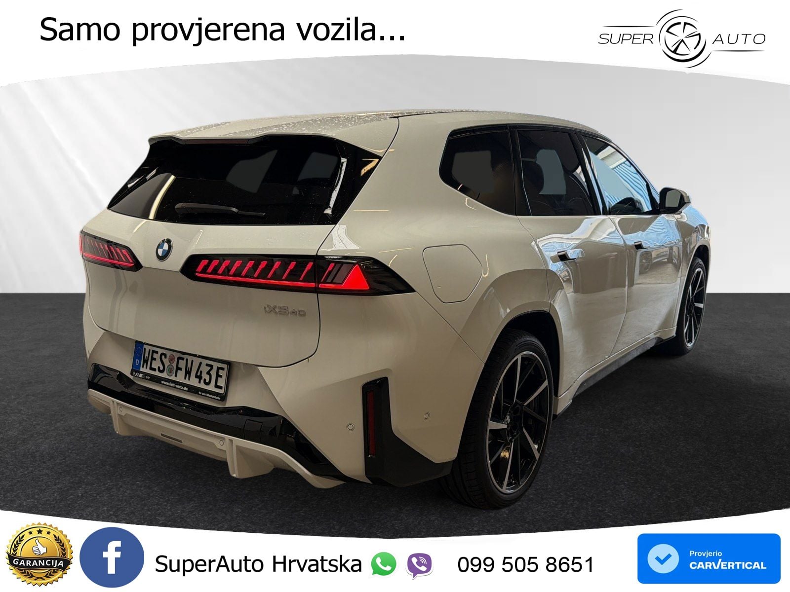 BMW iX3 40 82.6 kWh (320 KS)