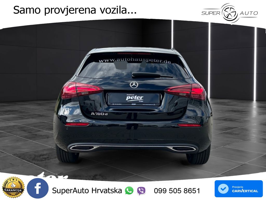 Mercedes-Benz A 180d 8G-DCT LED+GR SJED+ACC