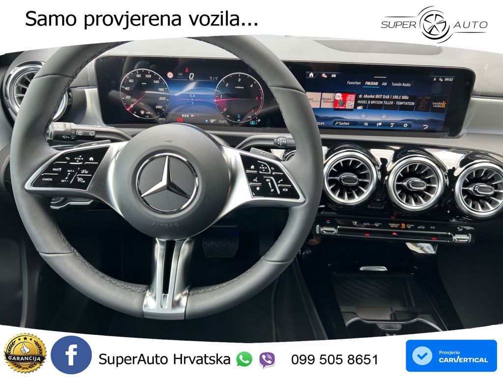 Mercedes-Benz A 180d 8G-DCT LED+GR SJED+ACC