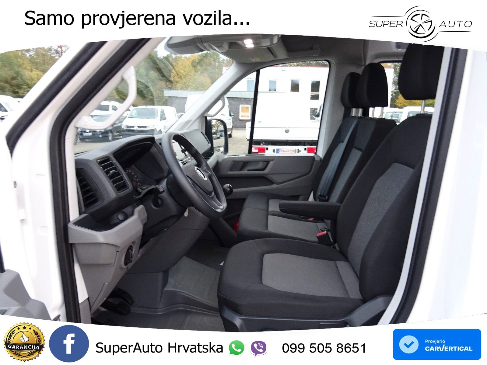 Volkswagen Crafter 35 Kasten Plus Mixto LR 6.Sitze AHK 3.5 140 KS