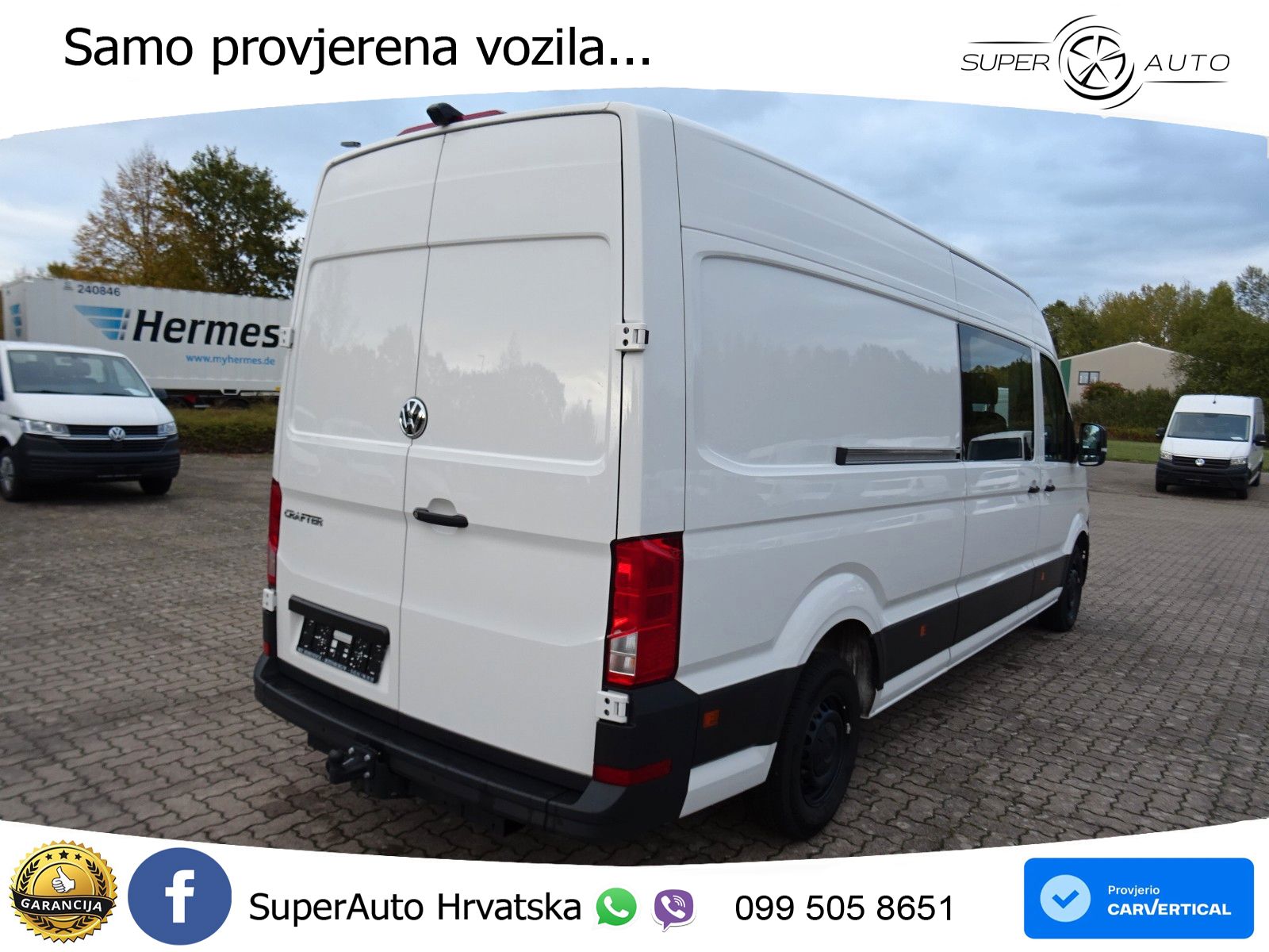 Volkswagen Crafter 35 Kasten Plus Mixto LR 6.Sitze AHK 3.5 140 KS