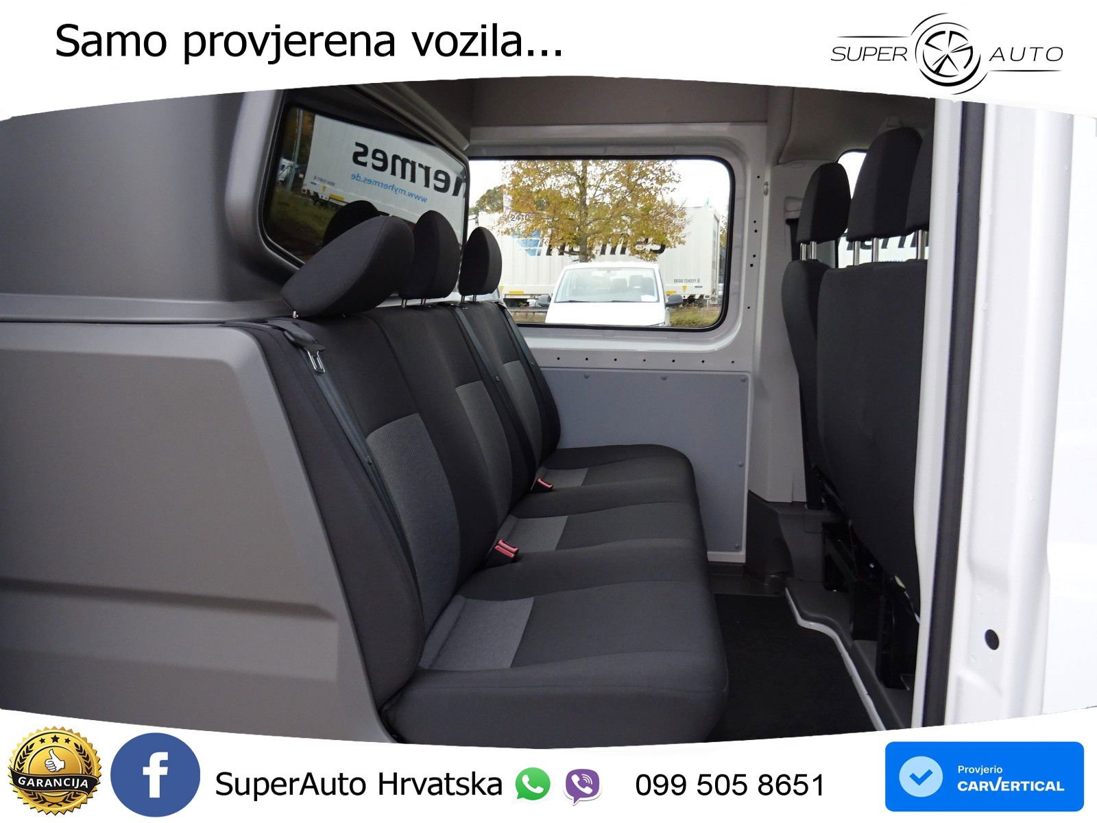 Volkswagen Crafter 35 Kasten Plus Mixto LR 6.Sitze AHK 3.5 140 KS