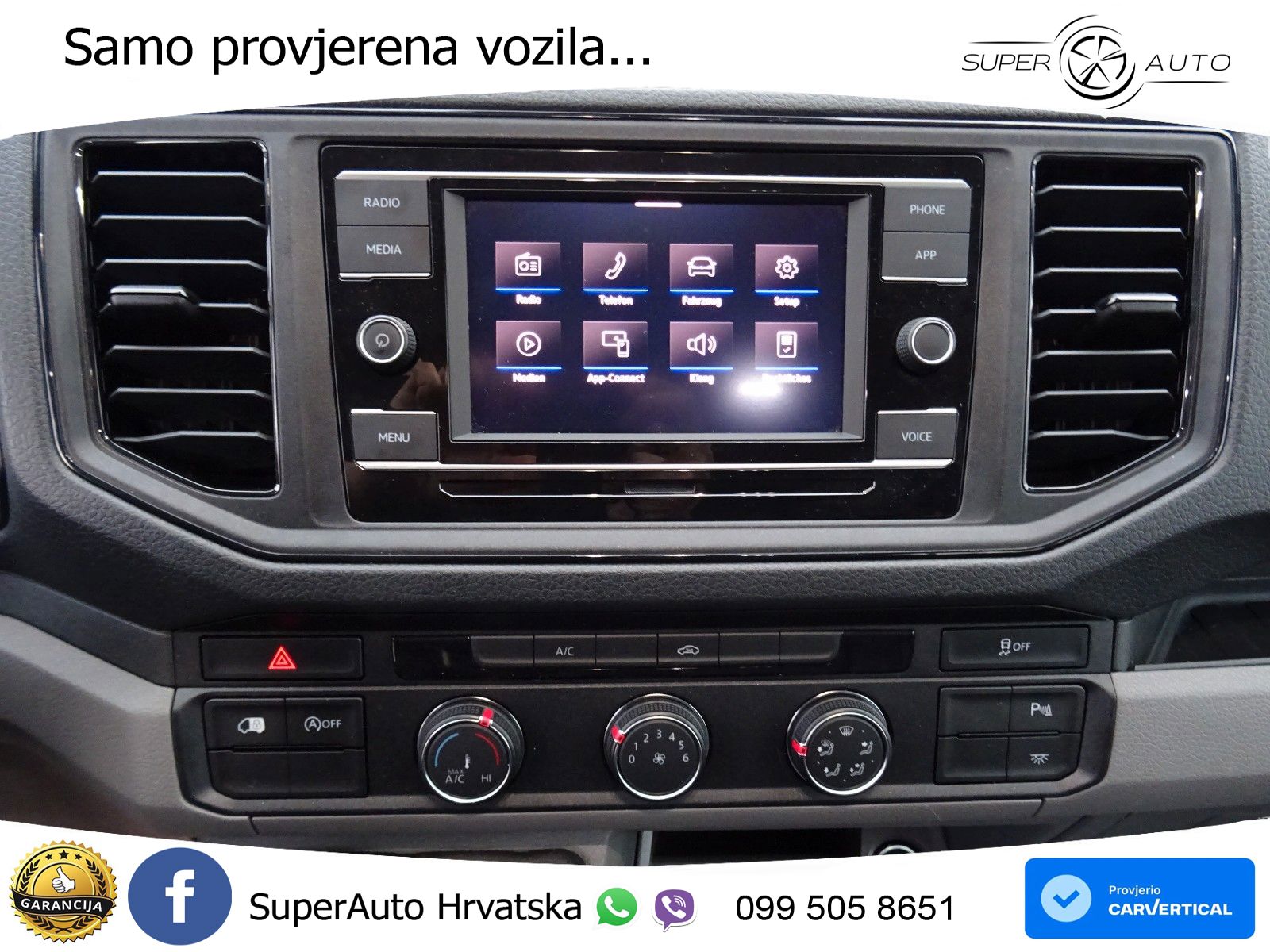 Volkswagen Crafter 35 Kasten Plus Mixto LR 6.Sitze AHK 3.5 140 KS