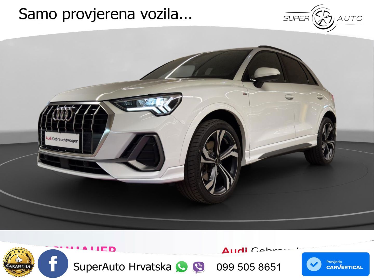 Audi Q3 40 TFSI (190 KS) quattro S tronic S line