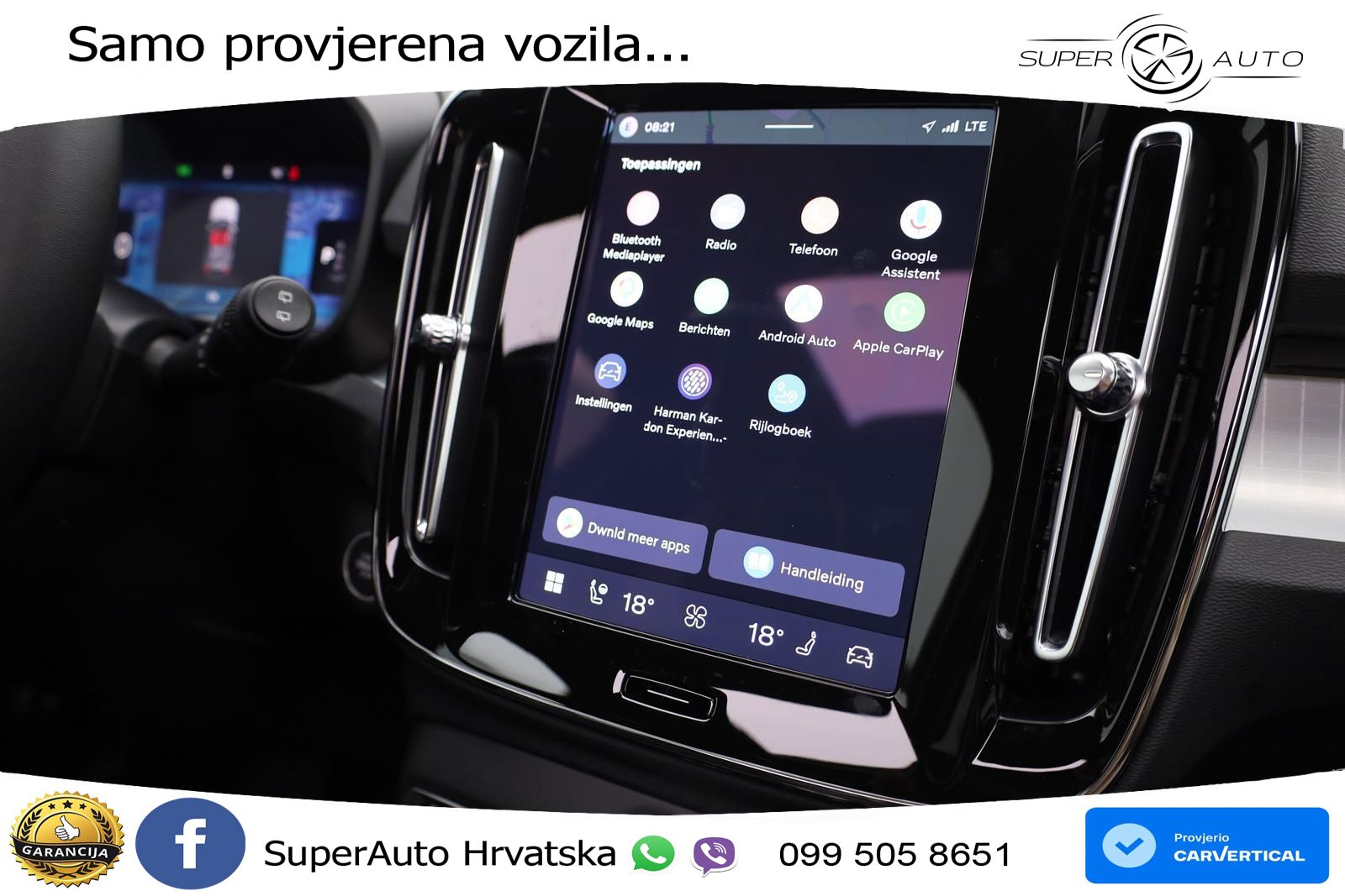 Volvo XC40 2.0 B4 197 KS Automatic LED+GR SJED+ACC