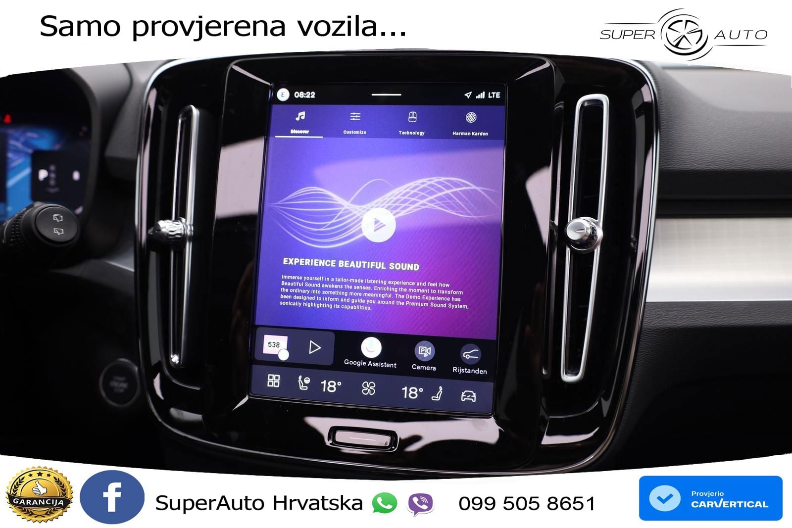 Volvo XC40 2.0 B4 197 KS Automatic LED+GR SJED+ACC