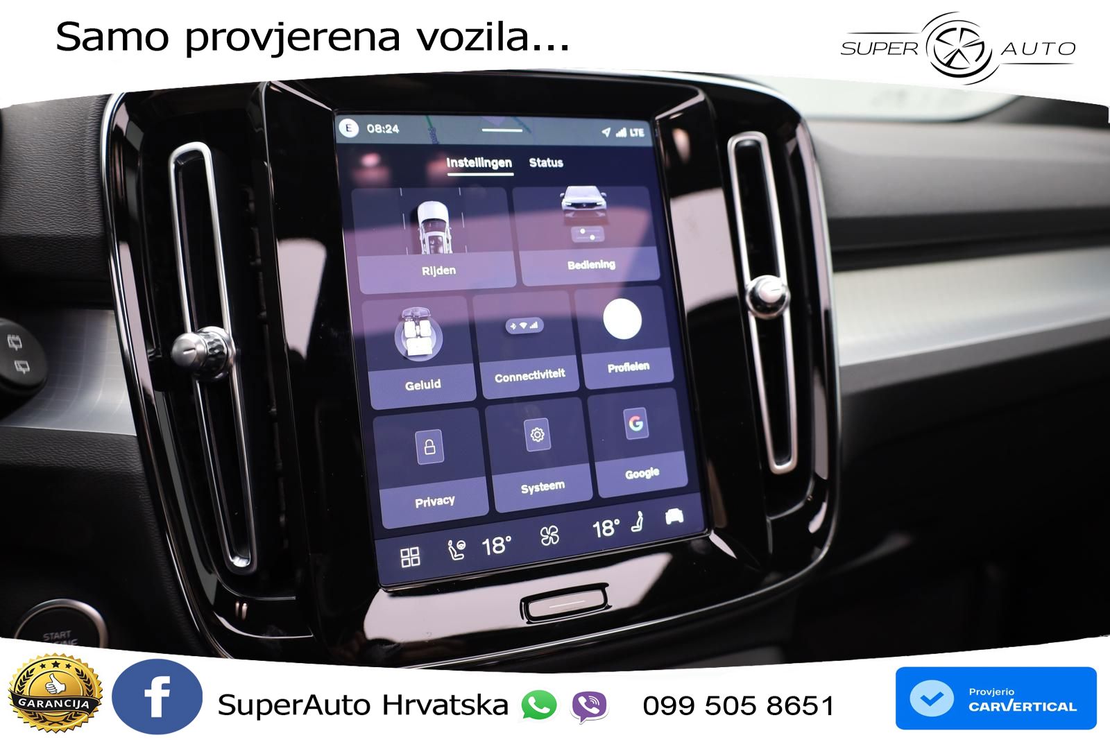 Volvo XC40 2.0 B4 197 KS Automatic LED+GR SJED+ACC
