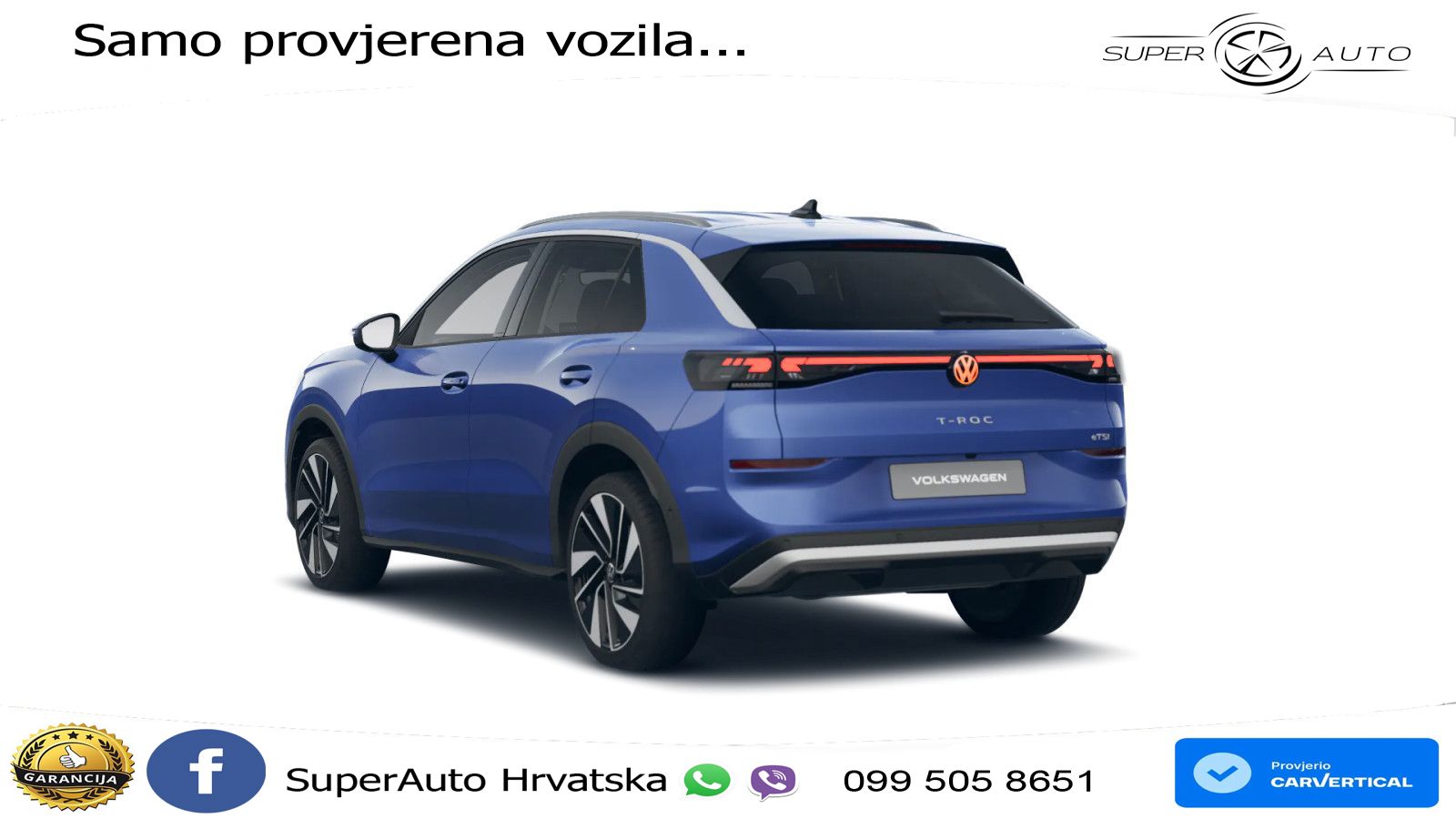 Volkswagen T-Roc II 1.5 eTSI (150 KS)  DSG LED+GR SJED+ACC