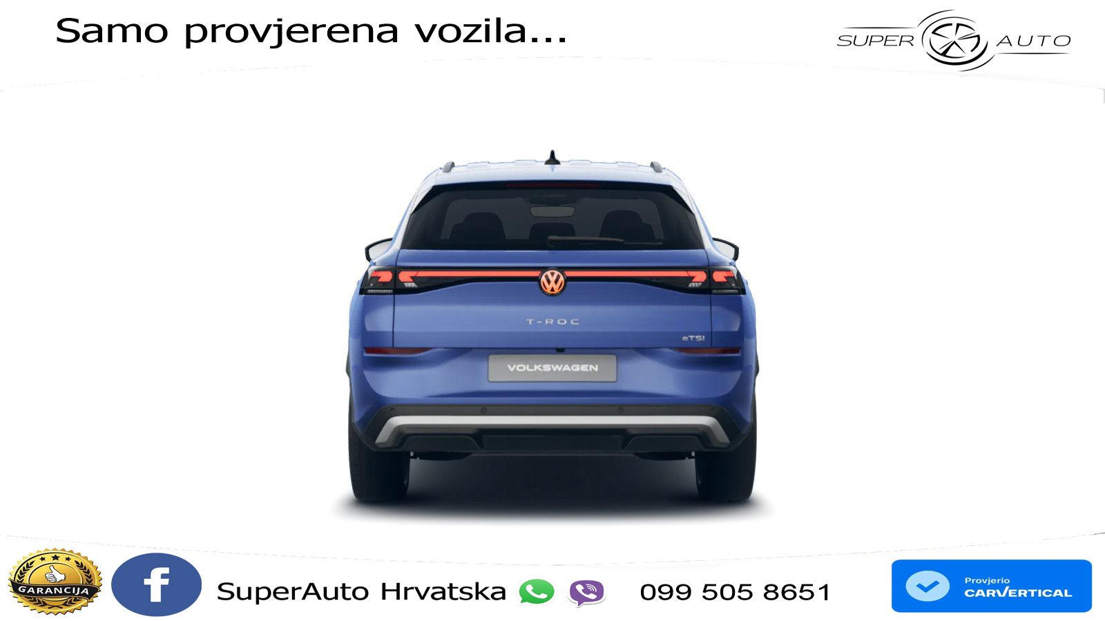 Volkswagen T-Roc II 1.5 eTSI (150 KS)  DSG LED+GR SJED+ACC