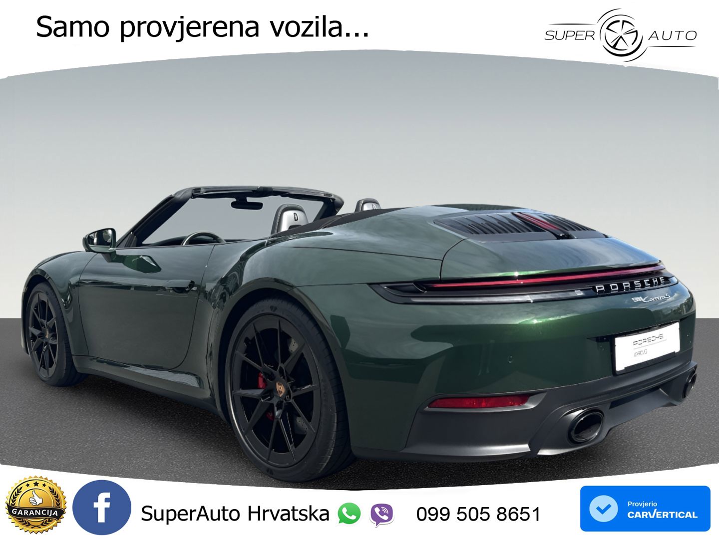 Porsche 911 Carrera GTS Cabriolet 3.0 (480 KS) PDK MATRIX+GR SJED+KAM