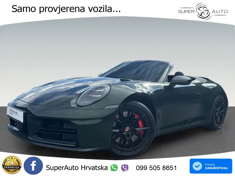 Porsche 911 Carrera GTS Cabriolet 3.0 (480 KS) PDK MATRIX+GR SJED+KAM
