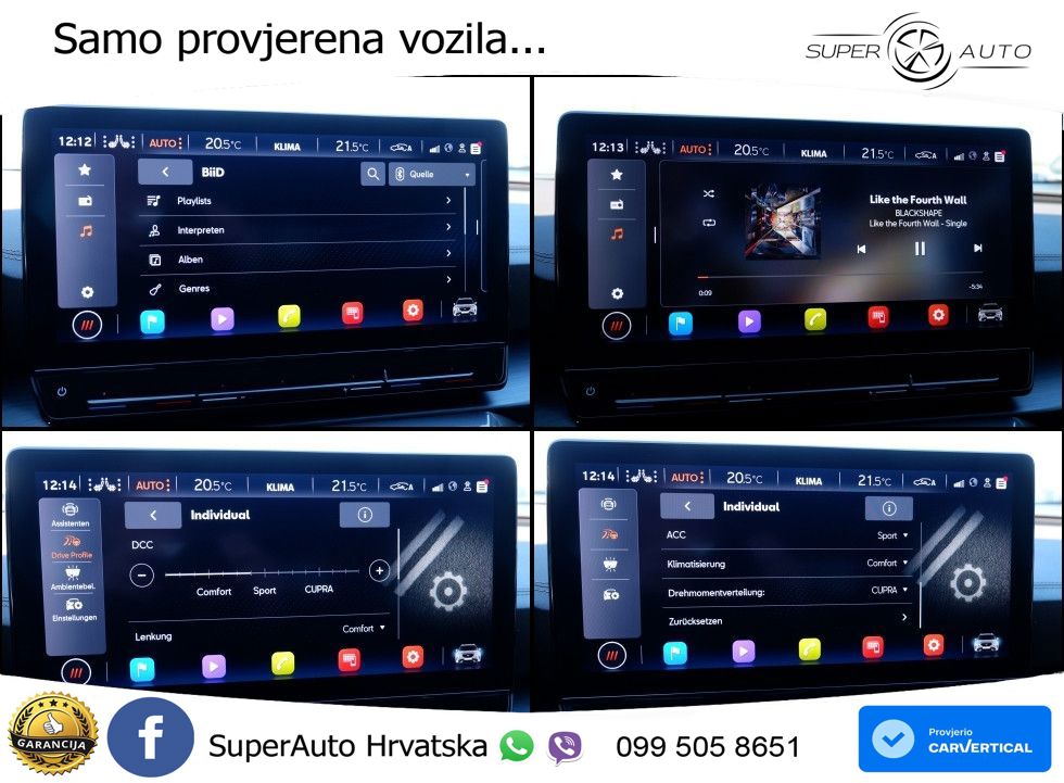Cupra Formentor VZ5 2.5 TSI (390 KS) 4Drive DSG LED+GR SJED+ACC