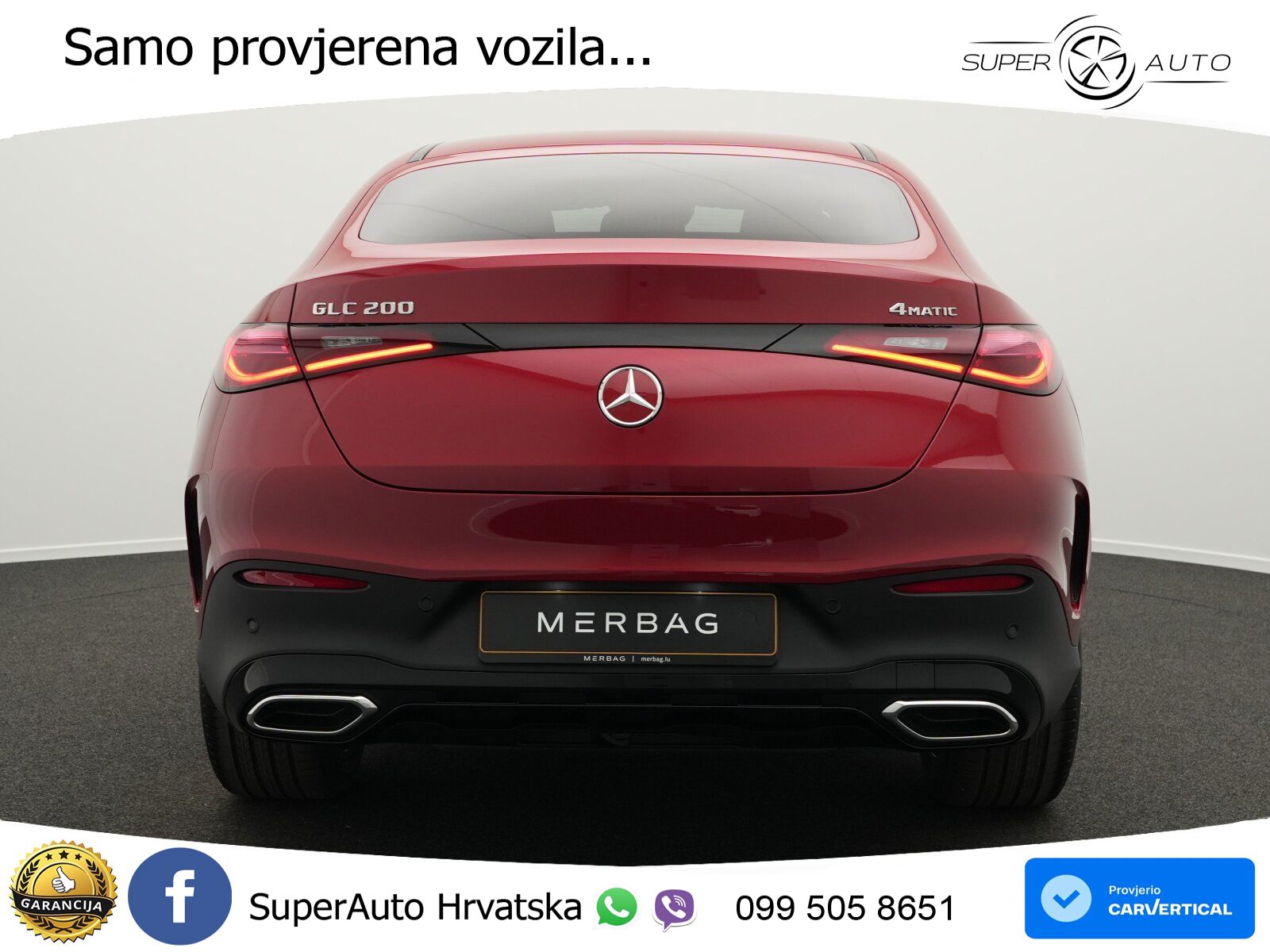 Mercedes GLC Coupe 200 (204 KS) 4MATIC 9G-TRONIC AMG ACC+GR SJED+360+PANO