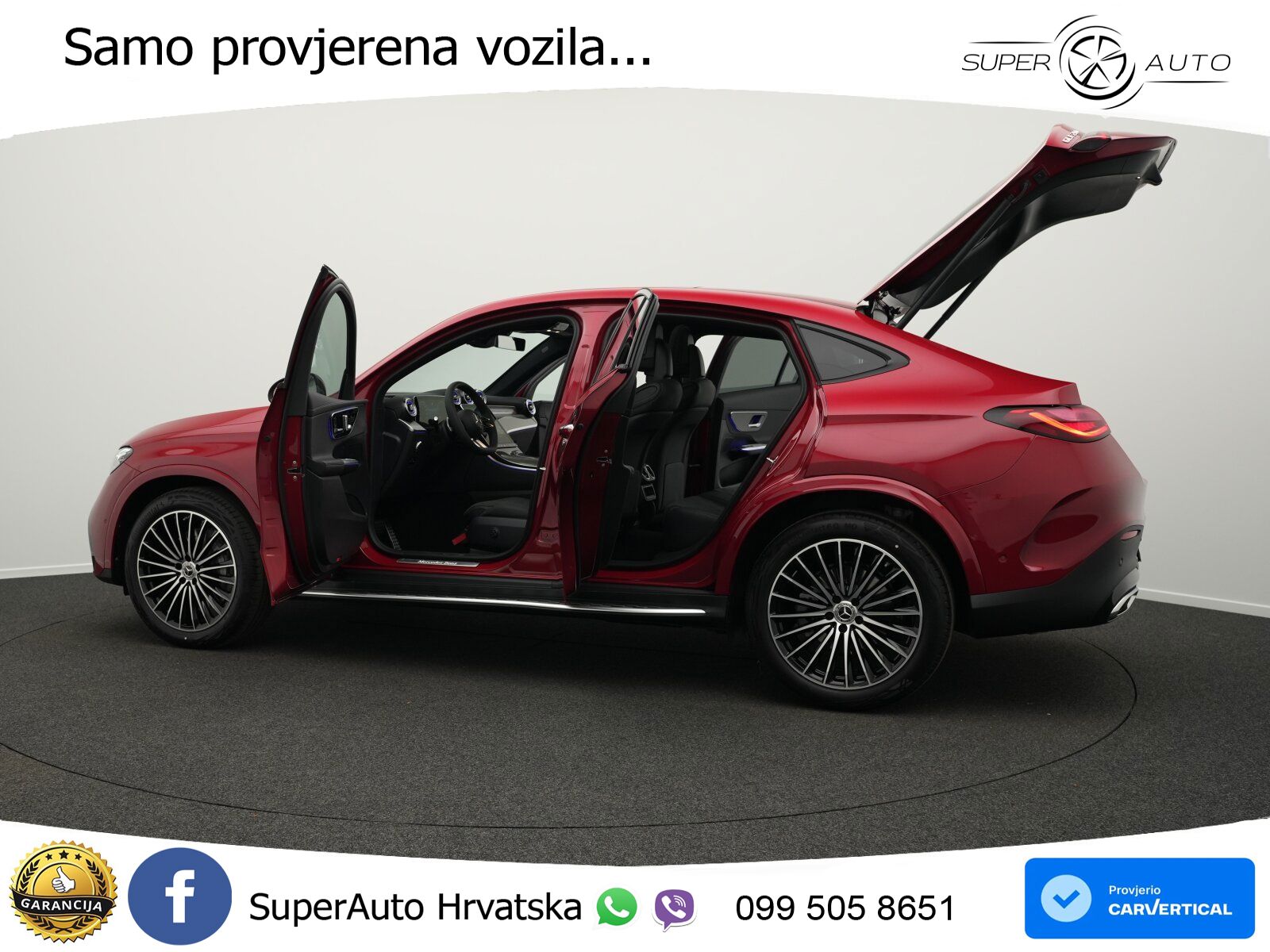 Mercedes GLC Coupe 200 (204 KS) 4MATIC 9G-TRONIC AMG ACC+GR SJED+360+PANO