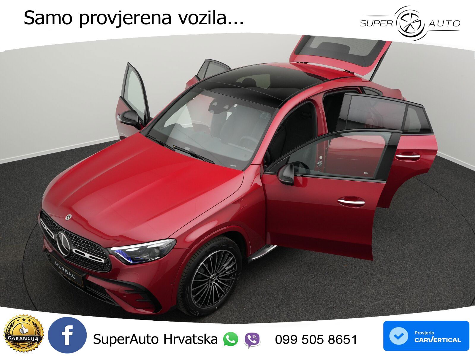 Mercedes GLC Coupe 200 (204 KS) 4MATIC 9G-TRONIC AMG ACC+GR SJED+360+PANO