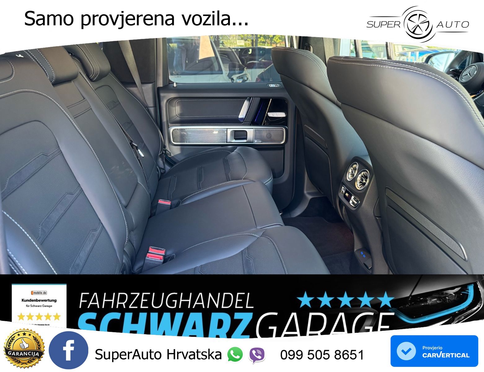 Mercedes AMG G 63 Long V8 (585 KS) 4MATIC 9G-TRONIC AMG SPEEDSHIFT TCT LED+GR SJED+ACC