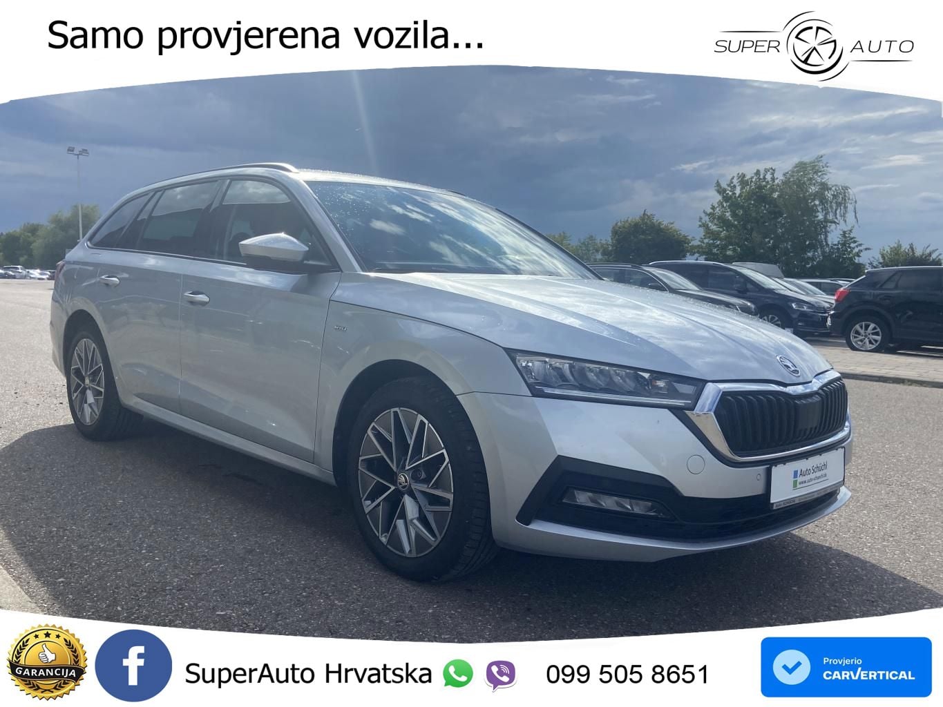 Škoda Octavia Combi 2.0 TDI (150 KS) 4x4 DSG LED+GR SJED+ACC
