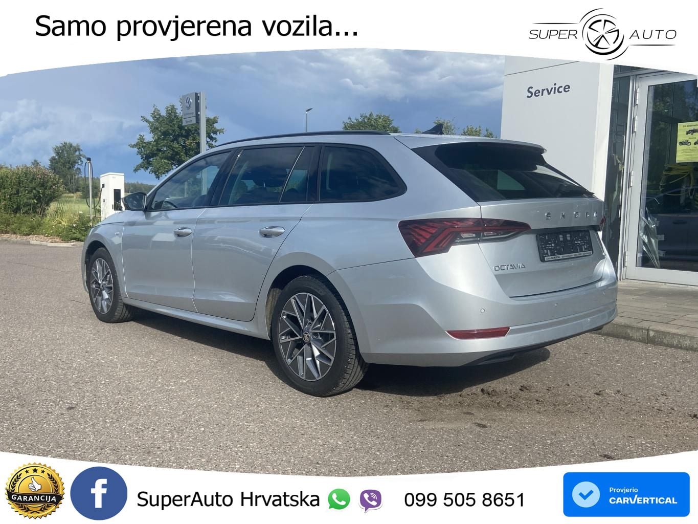 Škoda Octavia Combi 2.0 TDI (150 KS) 4x4 DSG LED+GR SJED+ACC