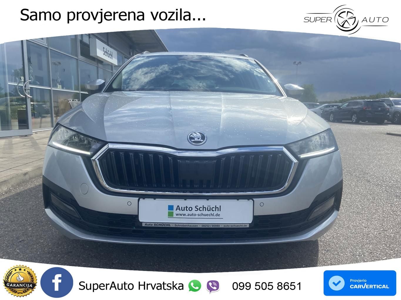 Škoda Octavia Combi 2.0 TDI (150 KS) 4x4 DSG LED+GR SJED+ACC
