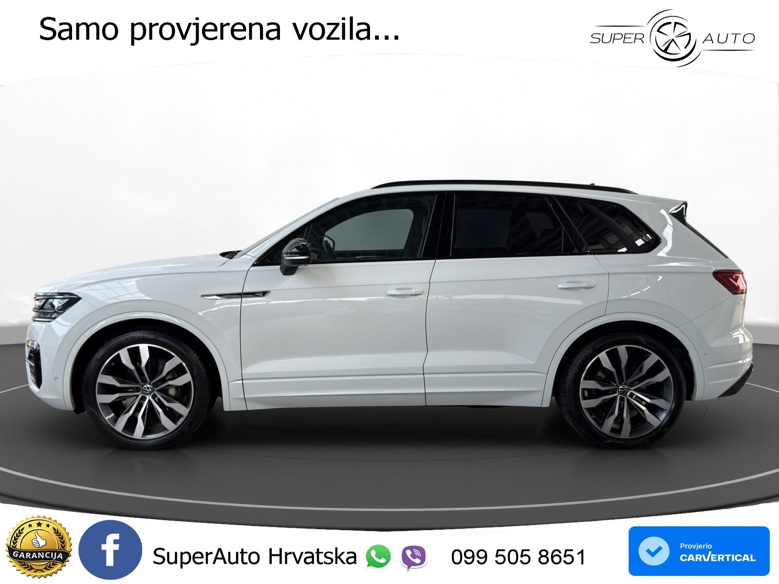 Volkswagen Touareg 3.0 V6 TDI (286 KS) 4MOTION Tiptronic R-Line ZRAČNI+ACC+GR SJED+KAM+PANO