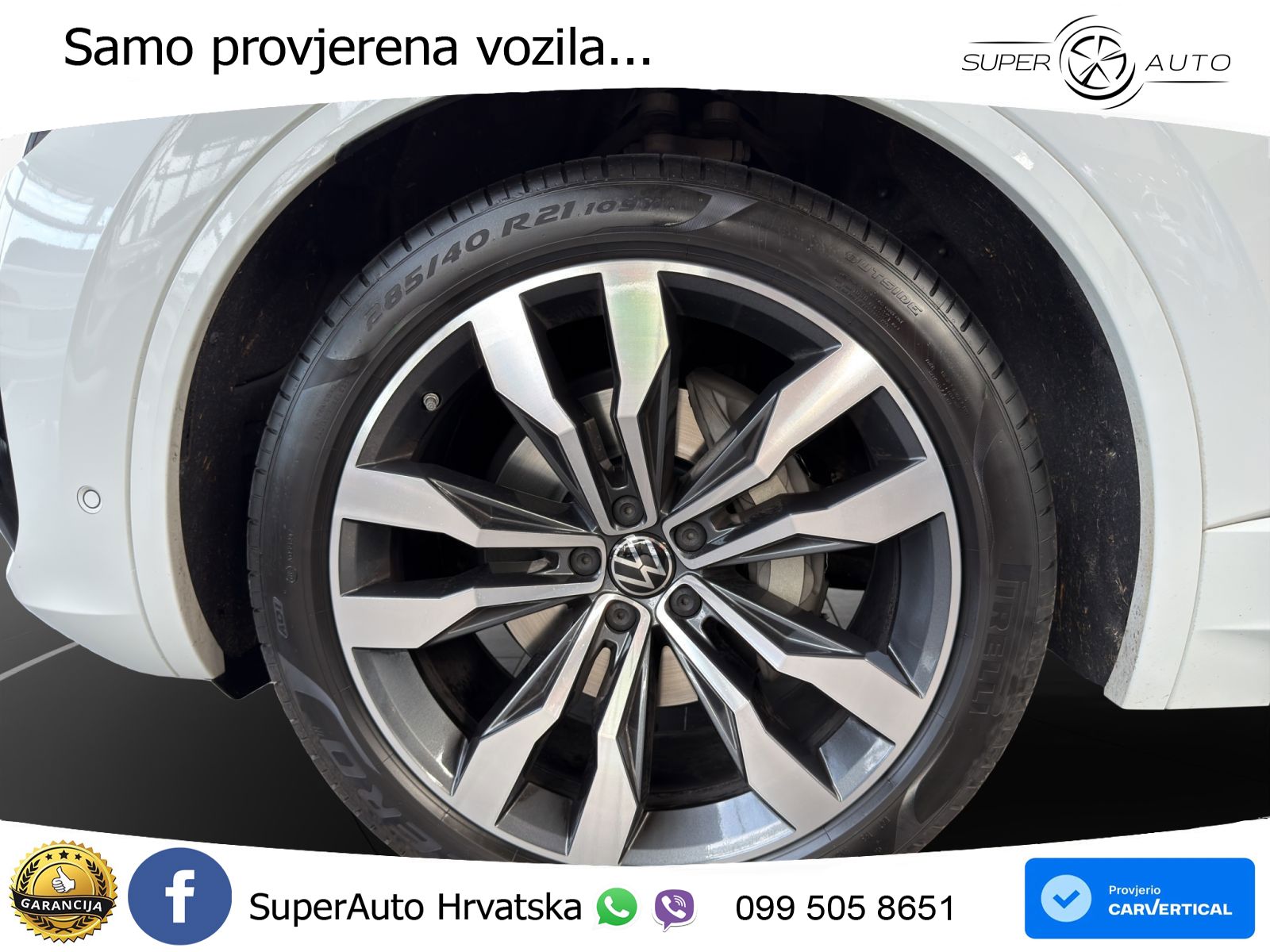 Volkswagen Touareg 3.0 V6 TDI (286 KS) 4MOTION Tiptronic R-Line ZRAČNI+ACC+GR SJED+KAM+PANO