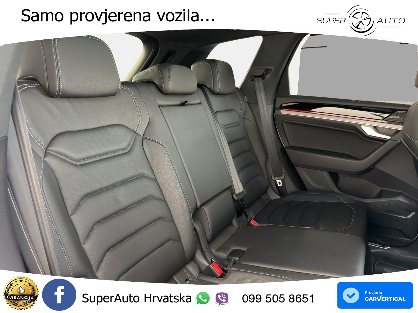 Volkswagen Touareg 3.0 V6 TDI (286 KS) 4MOTION Tiptronic R-Line ZRAČNI+ACC+GR SJED+KAM+PANO