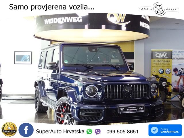 Mercedes AMG G 63 Long V8 (585 KS) 4MATIC 9G-TRONIC AMG SPEEDSHIFT TCT LED+GR SJED+ACC