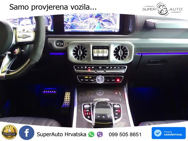 Mercedes AMG G 63 Long V8 (585 KS) 4MATIC 9G-TRONIC AMG SPEEDSHIFT TCT LED+GR SJED+ACC