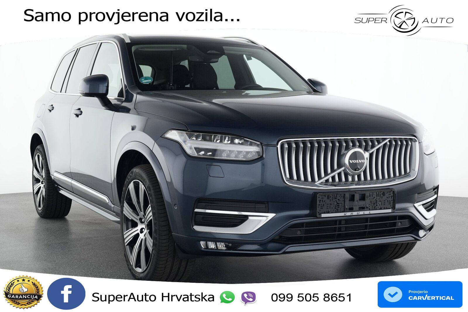 Volvo XC90 2.0 B5 Diesel AWD Automatic LED+GR SJED+ACC