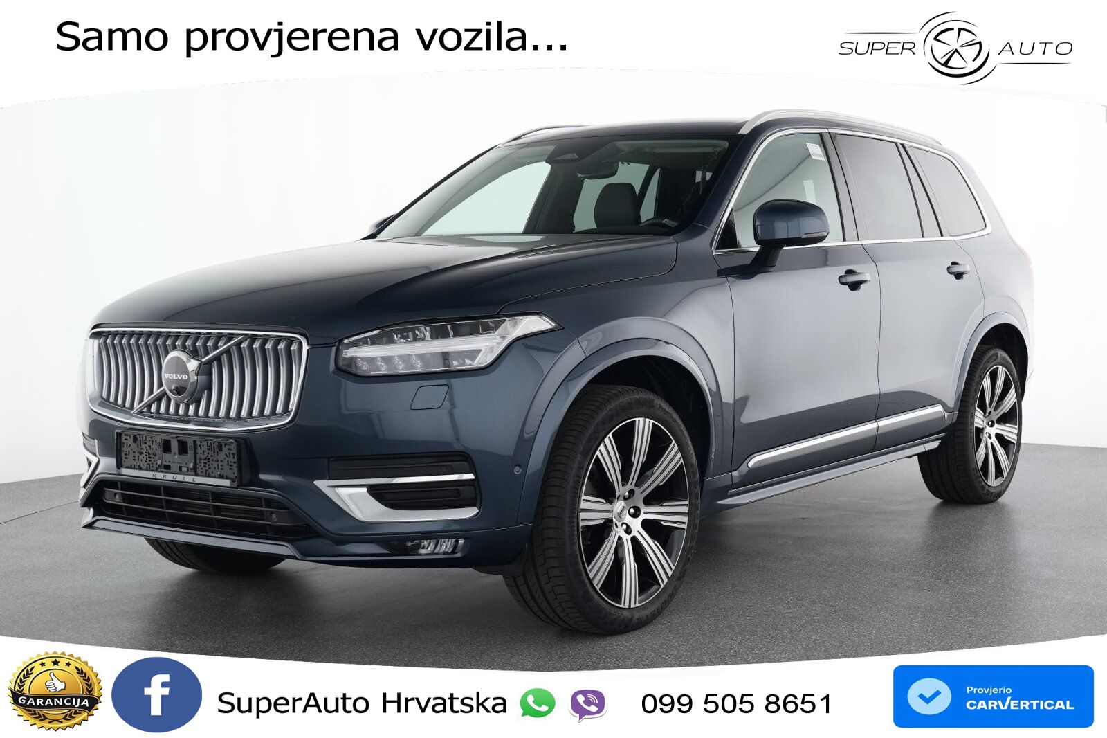 Volvo XC90 2.0 B5 Diesel AWD Automatic LED+GR SJED+ACC