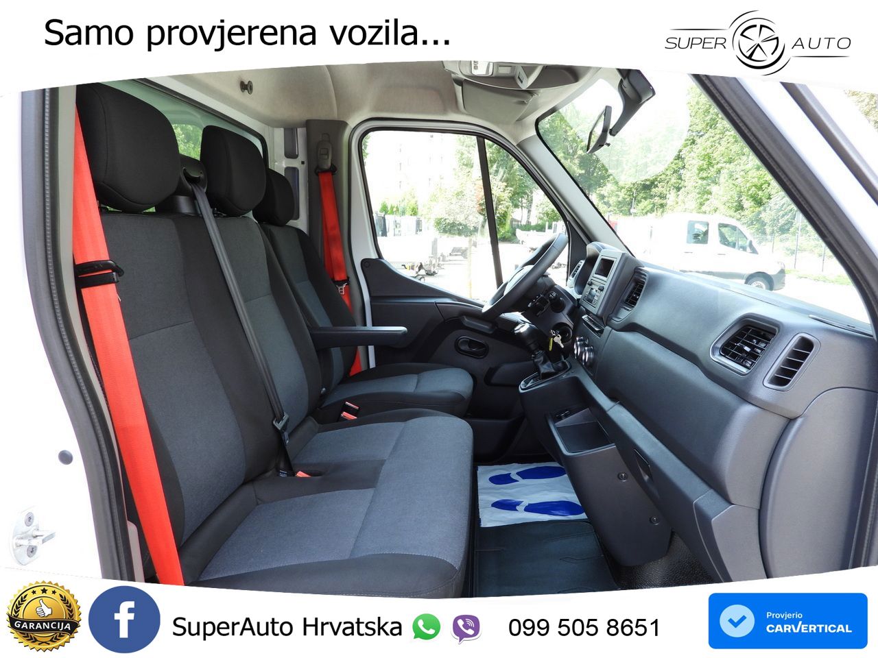 Renault MASTER KOFFER 8 PALETTEN TEMPOMAT LED LEUCHTEN 165 KS