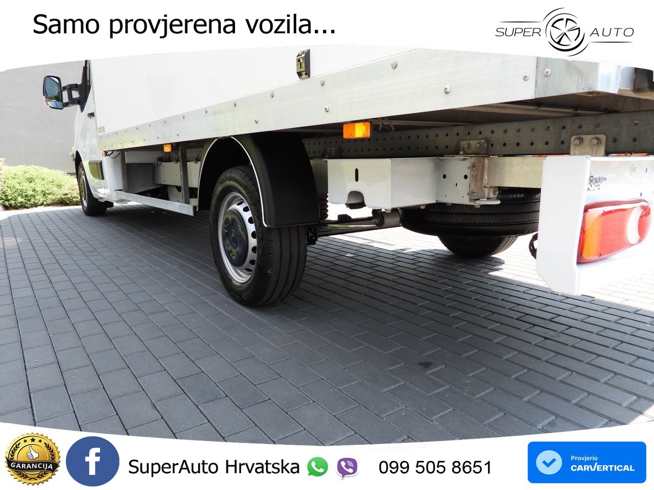 Renault MASTER KOFFER 8 PALETTEN TEMPOMAT LED LEUCHTEN 165 KS