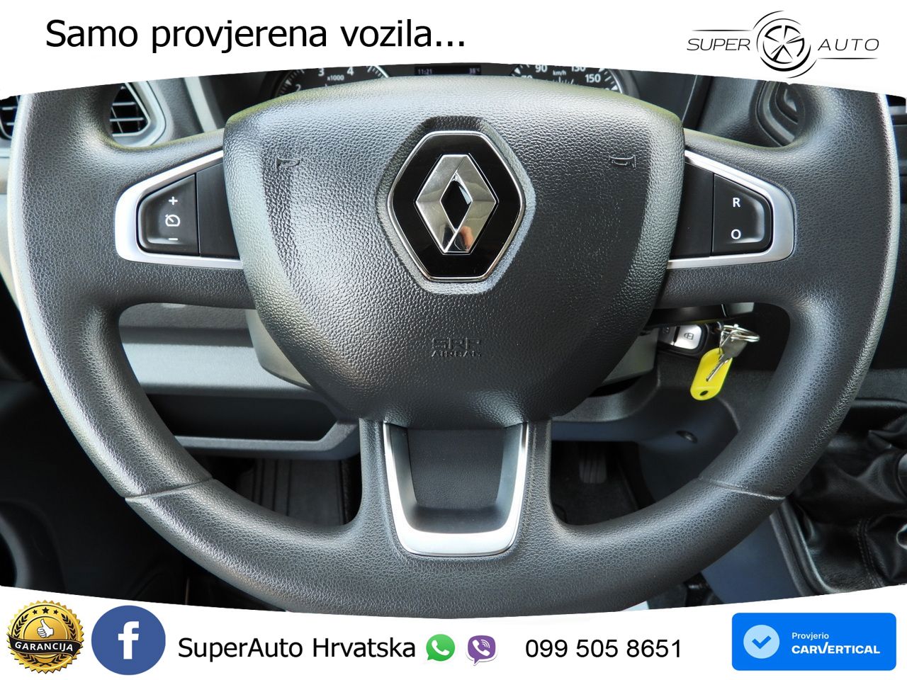 Renault MASTER KOFFER 8 PALETTEN TEMPOMAT LED LEUCHTEN 165 KS