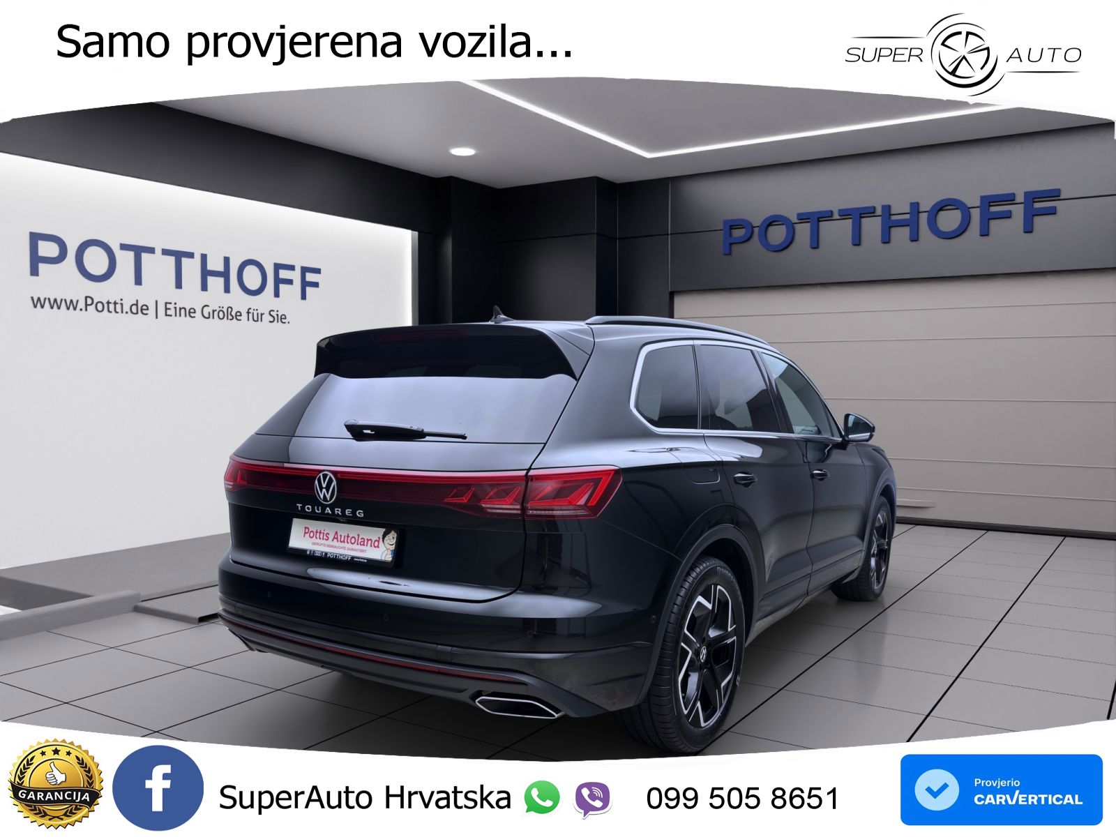 Volkswagen Touareg 3.0 V6 TDI (286 KS) 4MOTION Tiptronic ZRAČNI+ACC+4xGR SJED+KAM