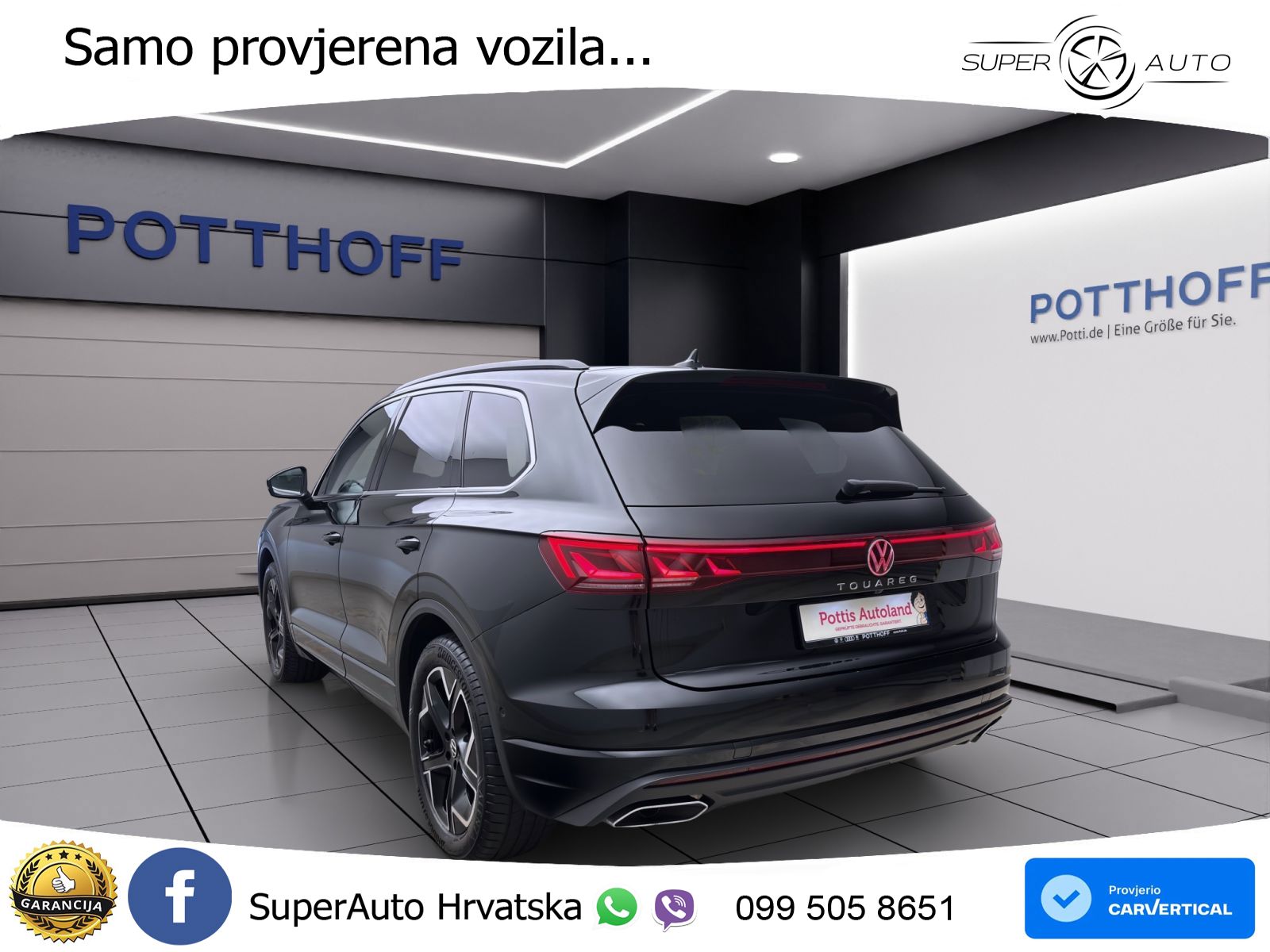 Volkswagen Touareg 3.0 V6 TDI (286 KS) 4MOTION Tiptronic ZRAČNI+ACC+4xGR SJED+KAM