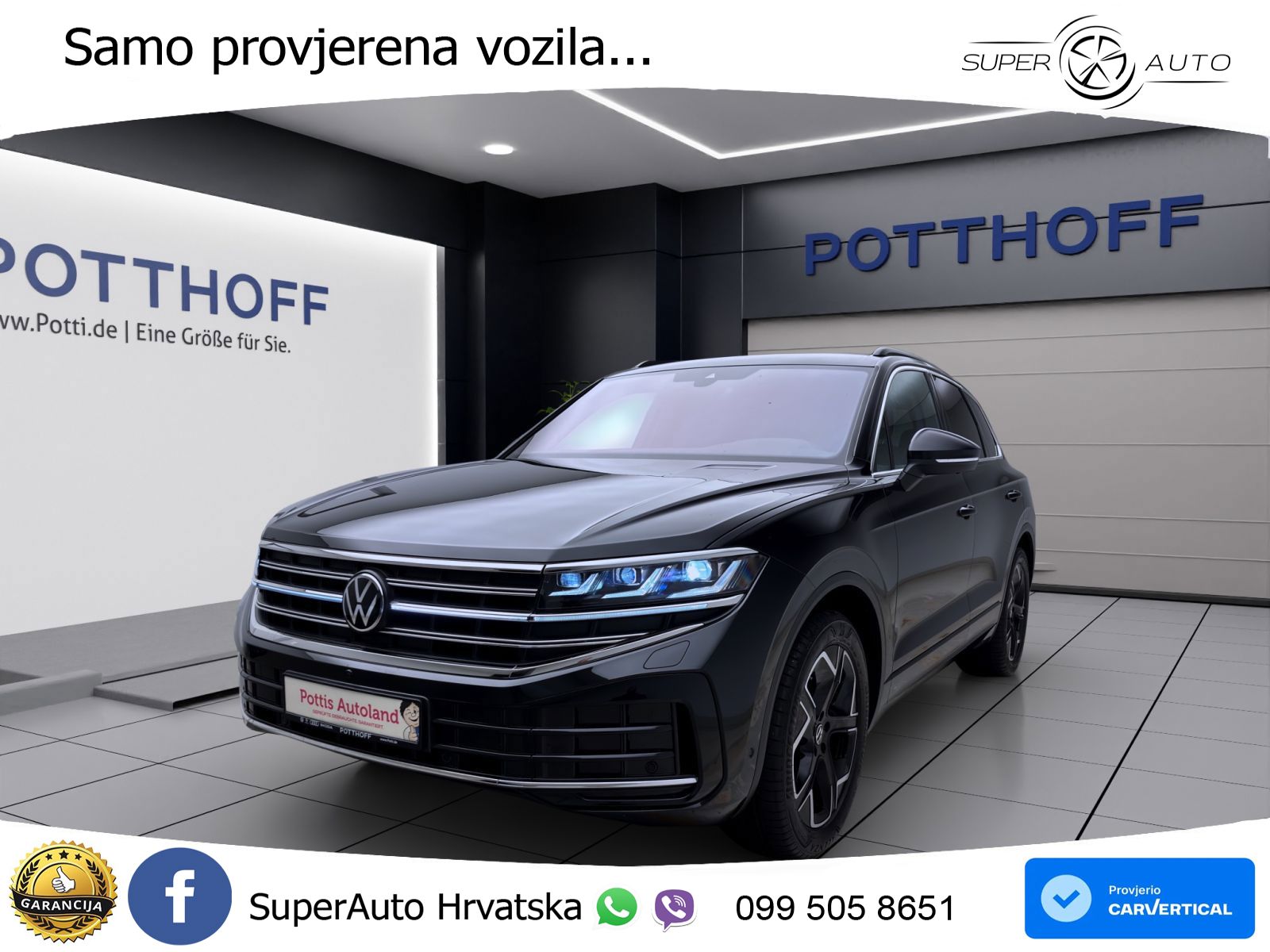 Volkswagen Touareg 3.0 V6 TDI (286 KS) 4MOTION Tiptronic ZRAČNI+ACC+4xGR SJED+KAM