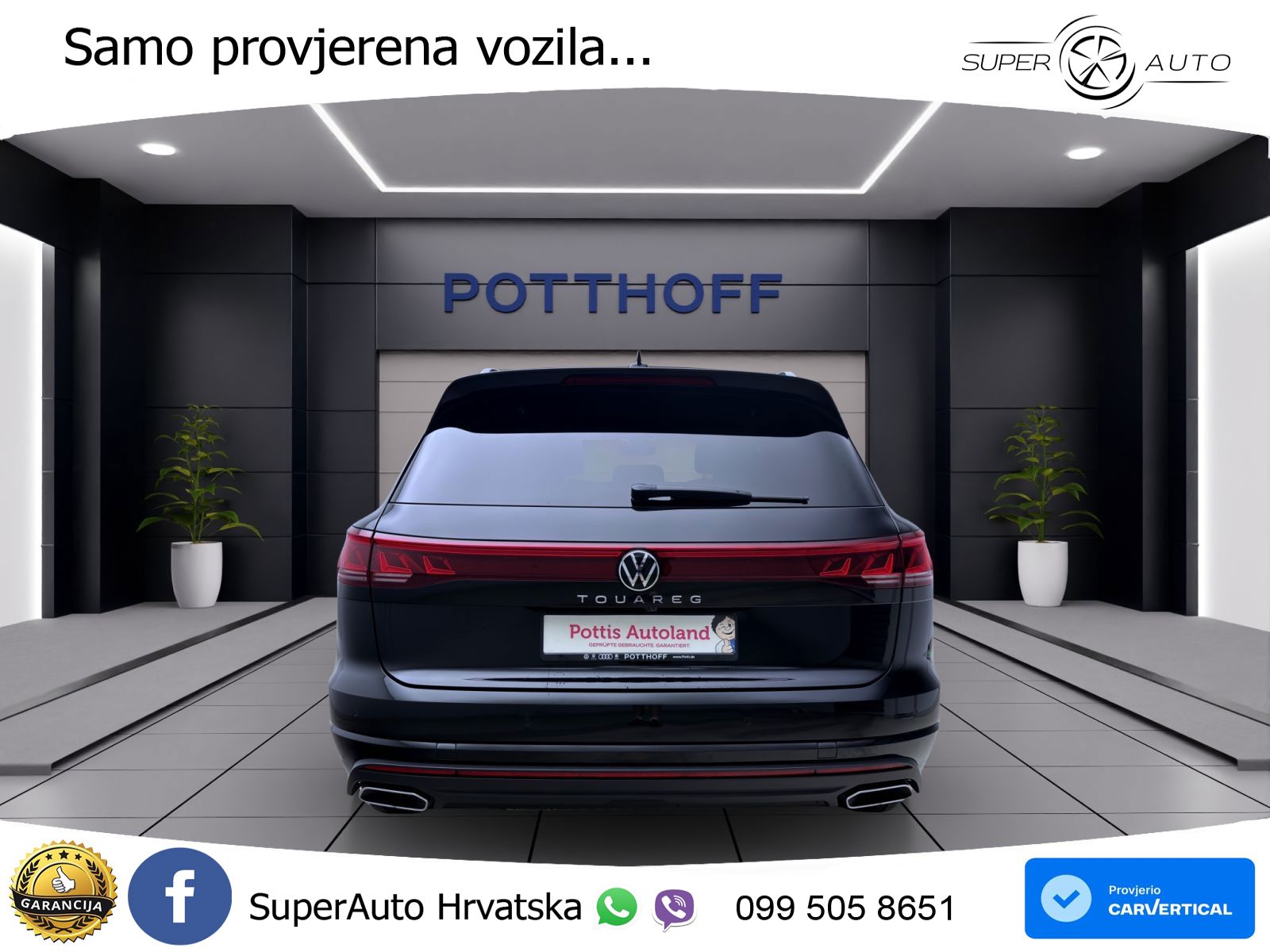 Volkswagen Touareg 3.0 V6 TDI (286 KS) 4MOTION Tiptronic ZRAČNI+ACC+4xGR SJED+KAM
