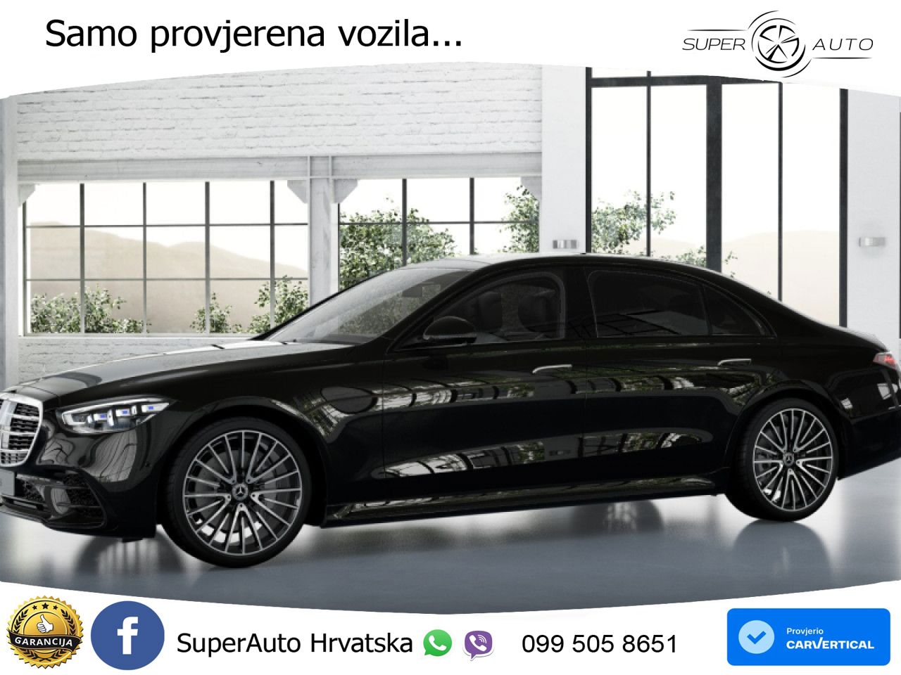 Mercedes S 580 V8 (503 KS) EQ Boost 4MATIC 9G-TRONIC AMG LED+GR SJED+ACC